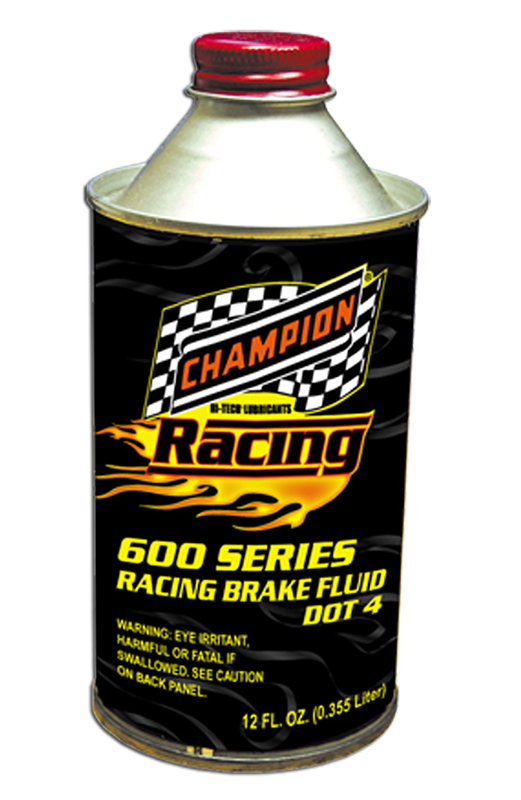 Champion 600 Series Racing Brake Fluid - 12/12oz
