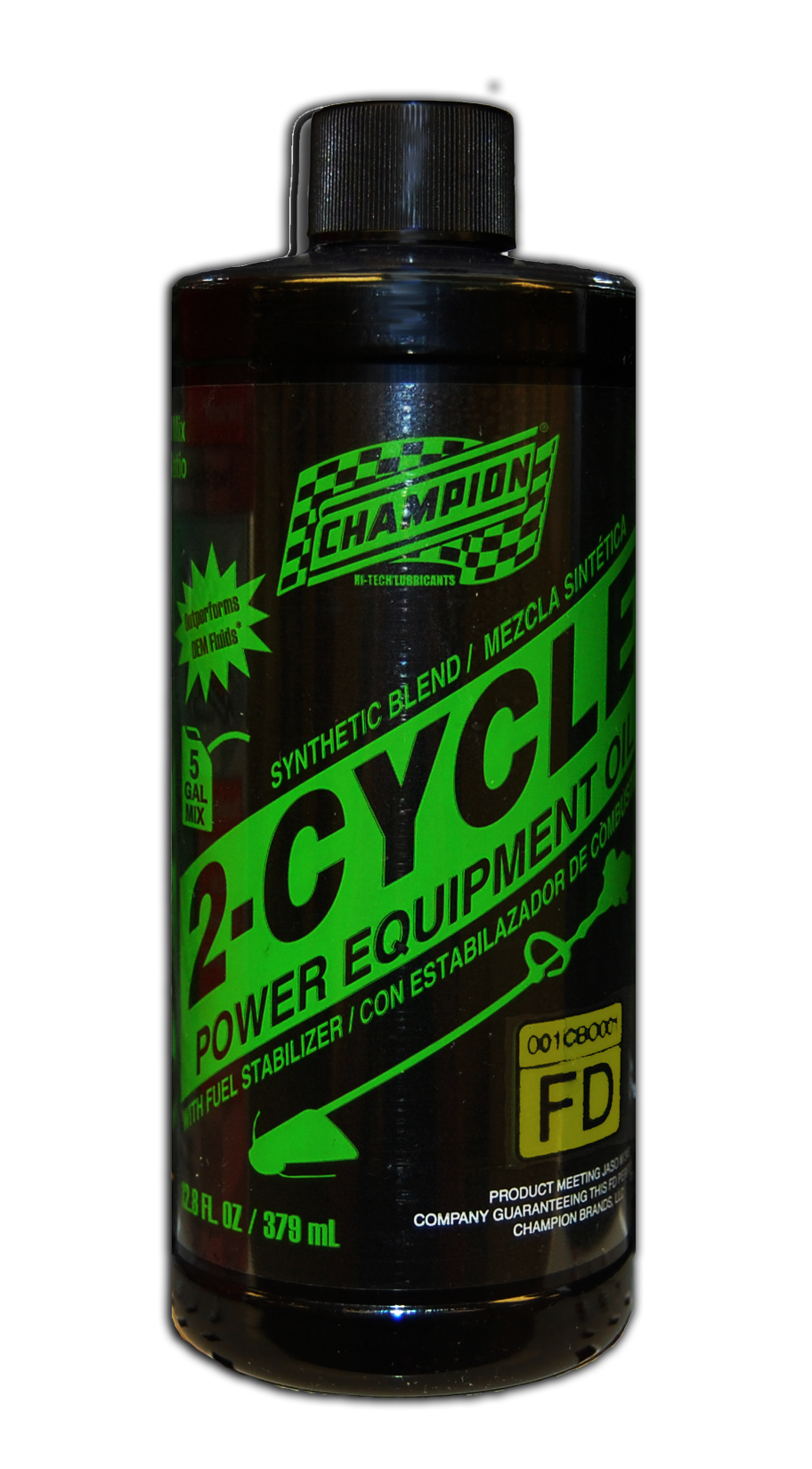 Synthetic 2-Cycle Power Equipment Oil - 6.4 oz