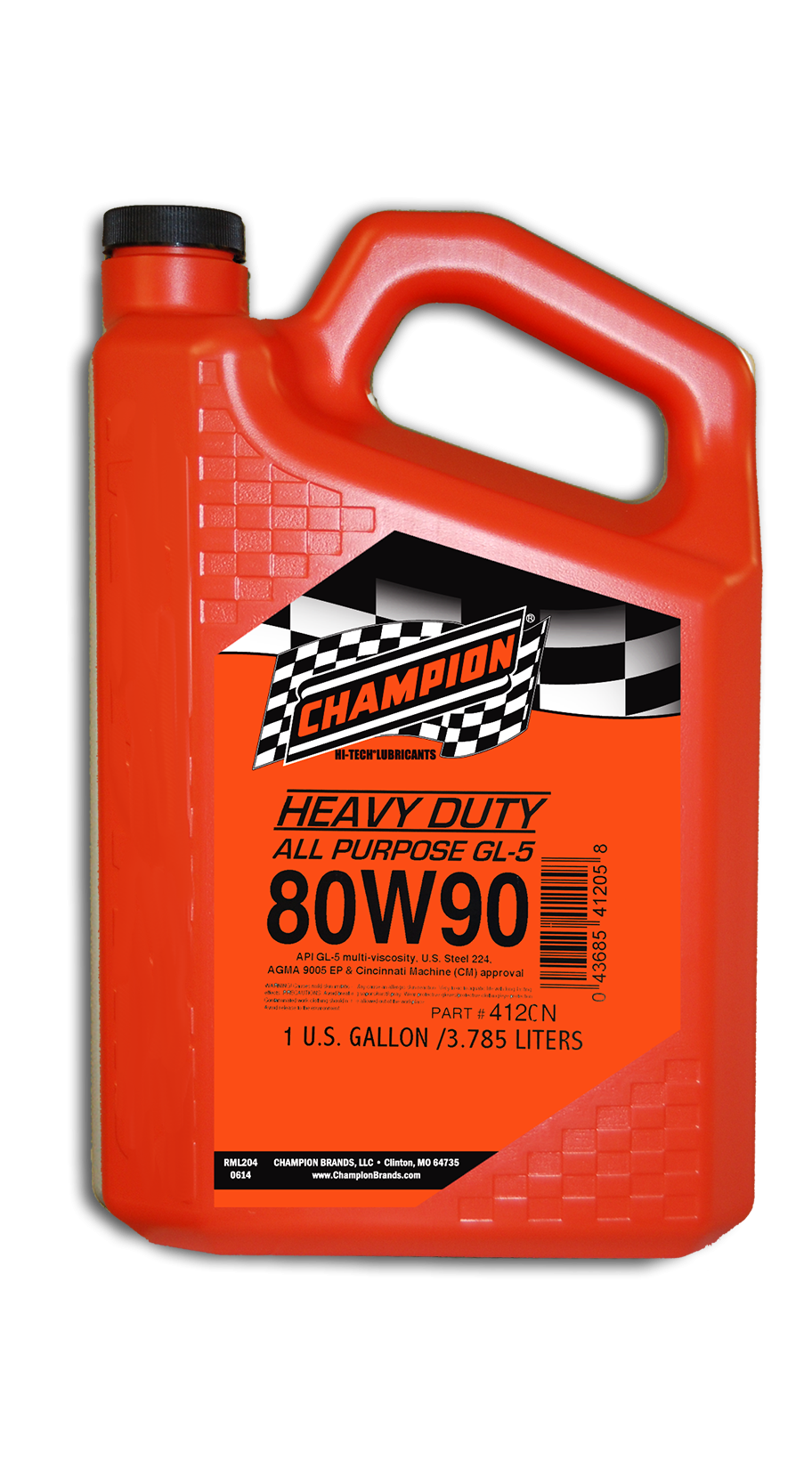 Heavy Duty AP Gl-5 80W-90 Gear Lube - 12/1 Quart