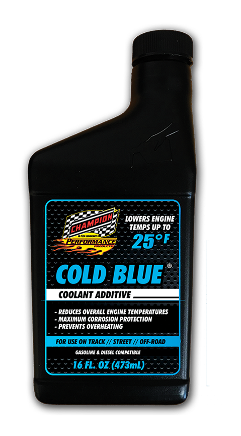 Cold Blue® Racing Coolant Additive - 12/16oz