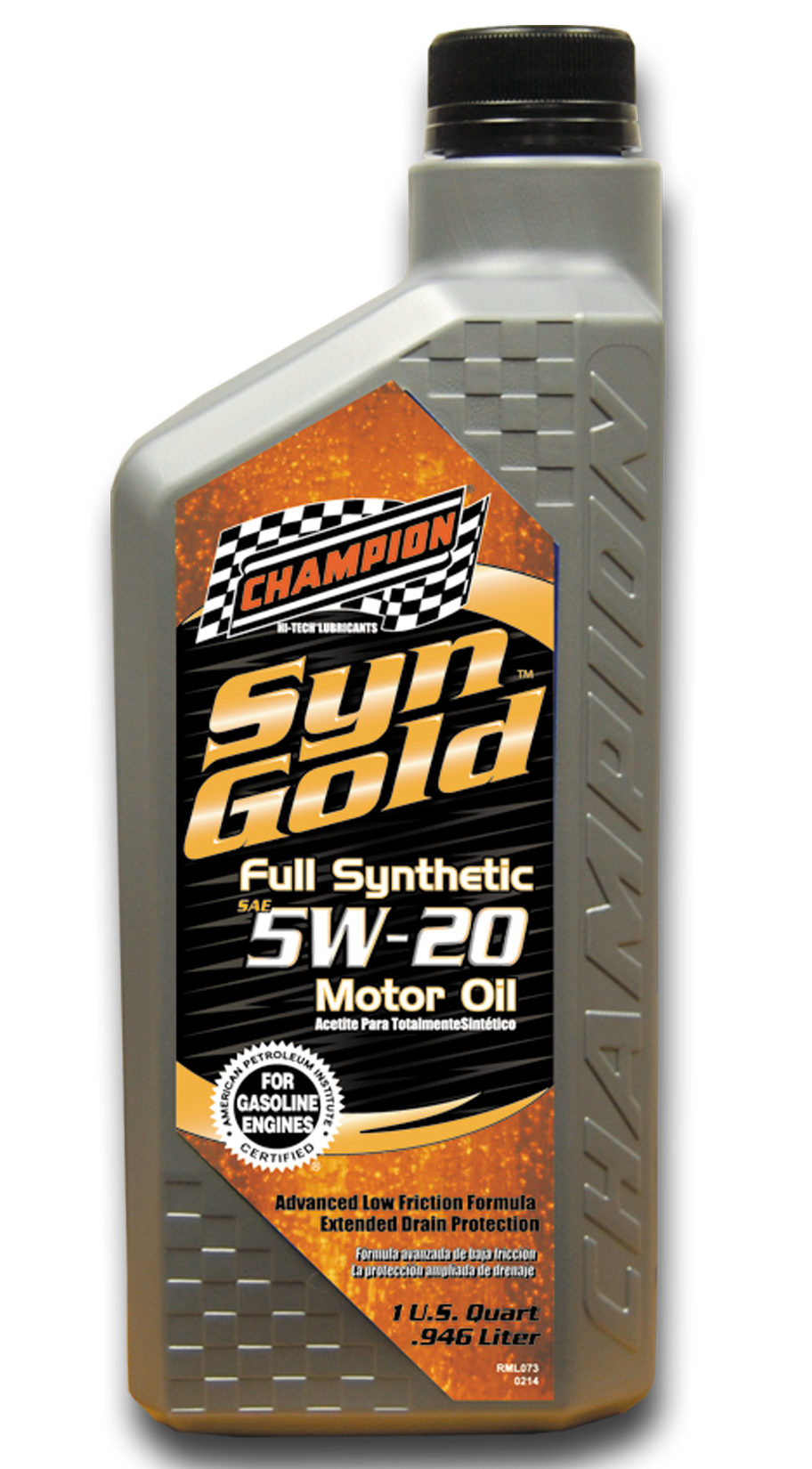 SynGold SAE 5W-20 Full Synthetic, API Licensed SP/GF-6A - 6/1 Quart