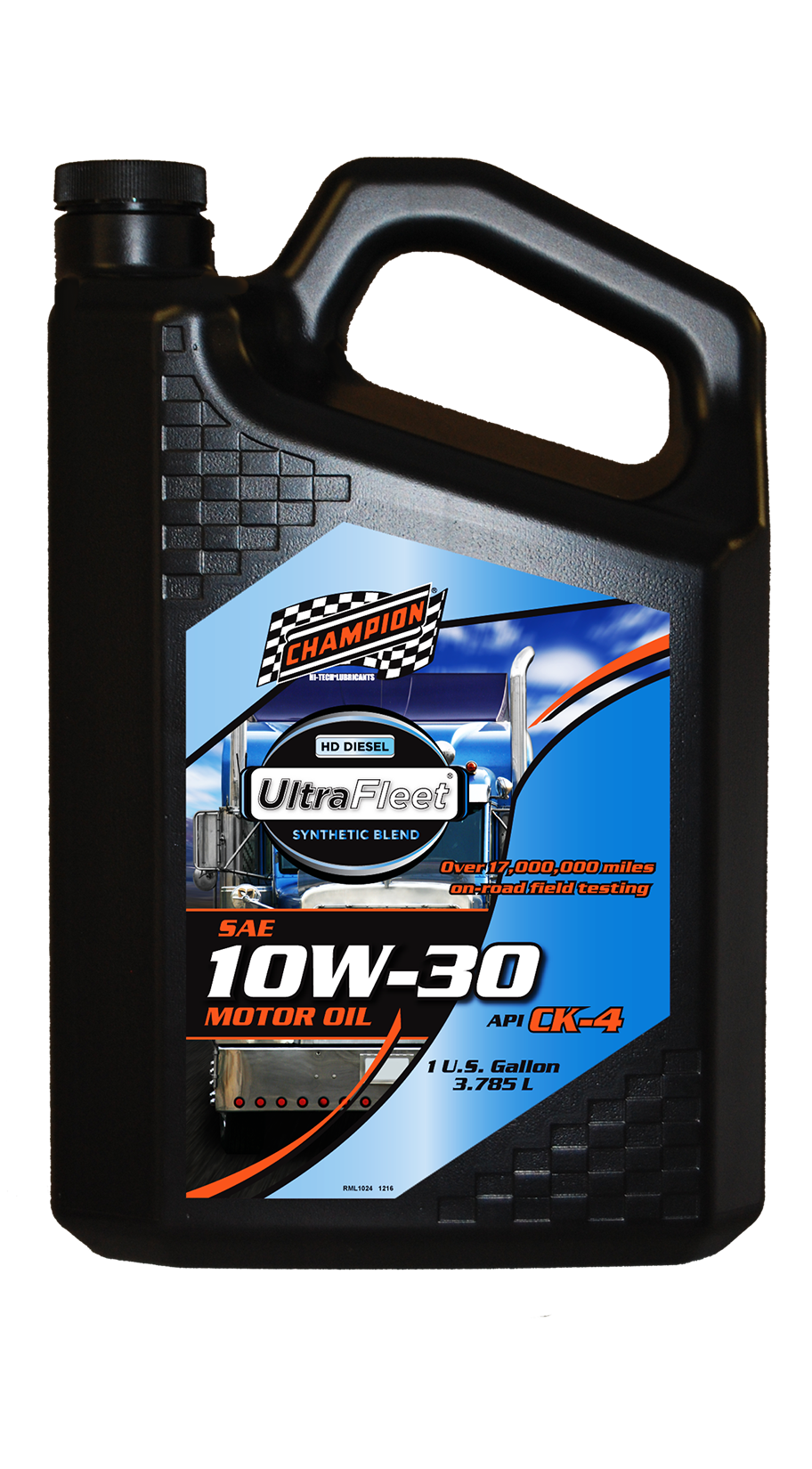 UltraFleet HD Syn-Blend 10W-30 CK-4 Diesel Engine Oil - 4/1 Gallon