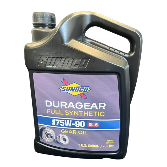 Sunoco Full Synthetic 75W-90 GL-5 Gear Oil - 3/1 Gallon