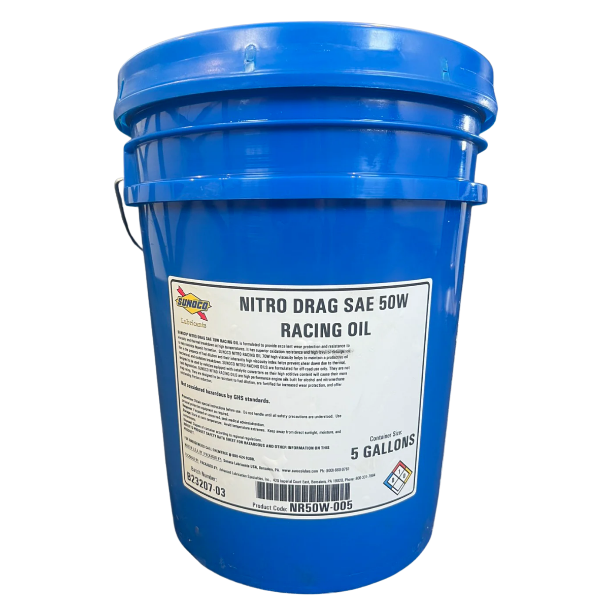 Sunoco Nitro Drag  - 5 Gallon Pail